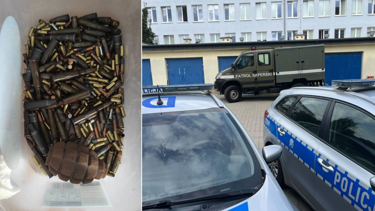 Bomb squad called after woman brings WWII grenade to police station in Poland
